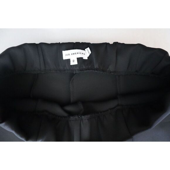 Good American GS0376-001 Women's Sz 2/M Black Scuba Skinny Legging Pants - Picture 4 of 8